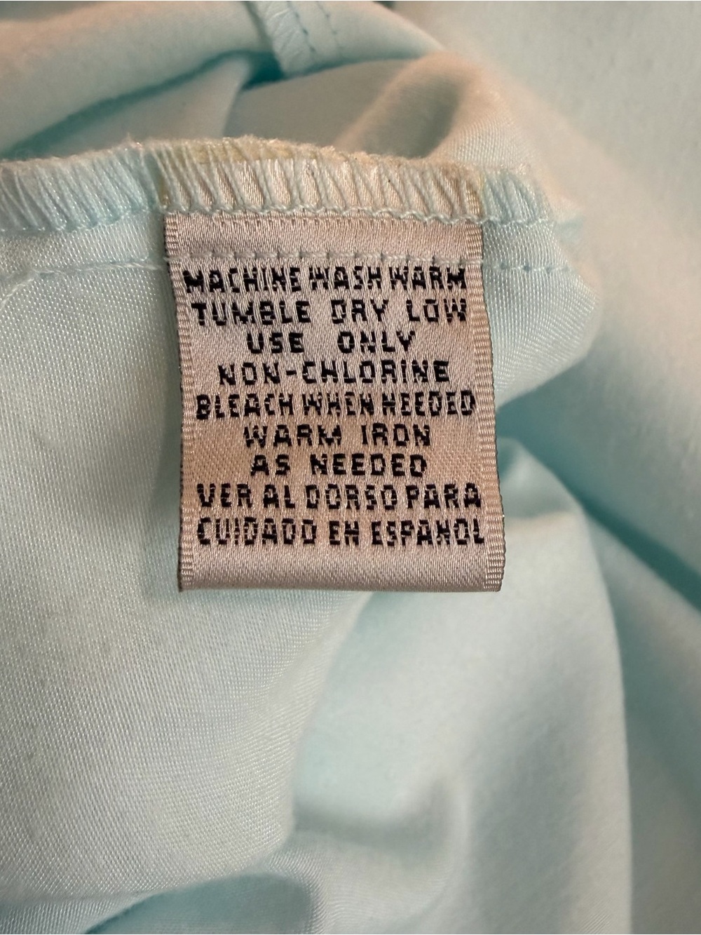 Delicates Light Blue Women’s Nightgown Size Small - Picture 11 of 16